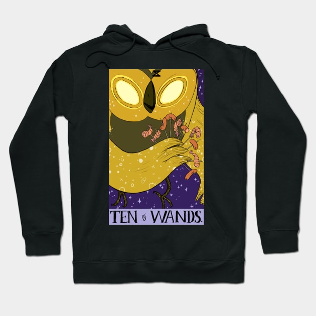 Cosmic Owl Hoodie by sadnettles